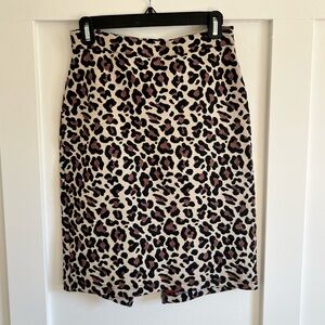 Maeve zip back skirt